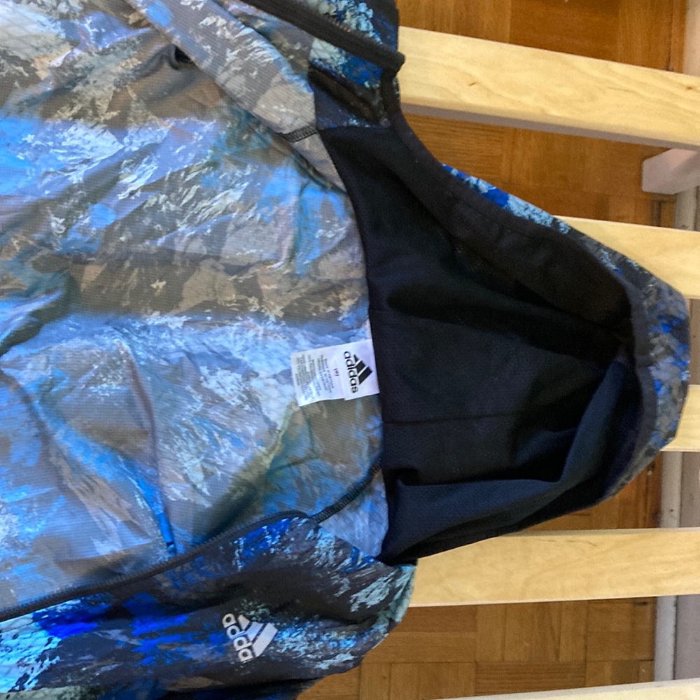 Adidas light rain jacket Boys M